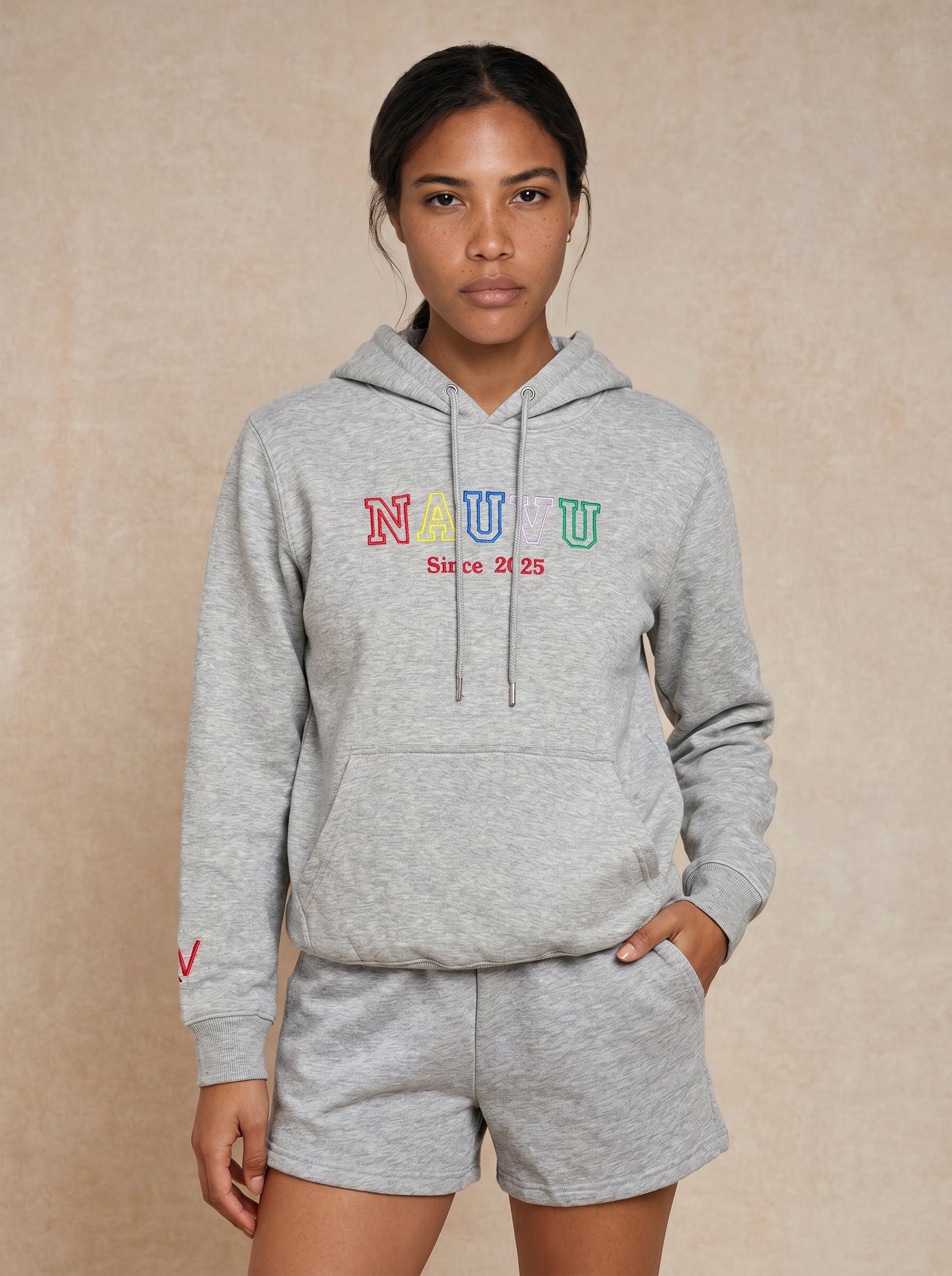 Nauvu Crest Fleece Hoodie
