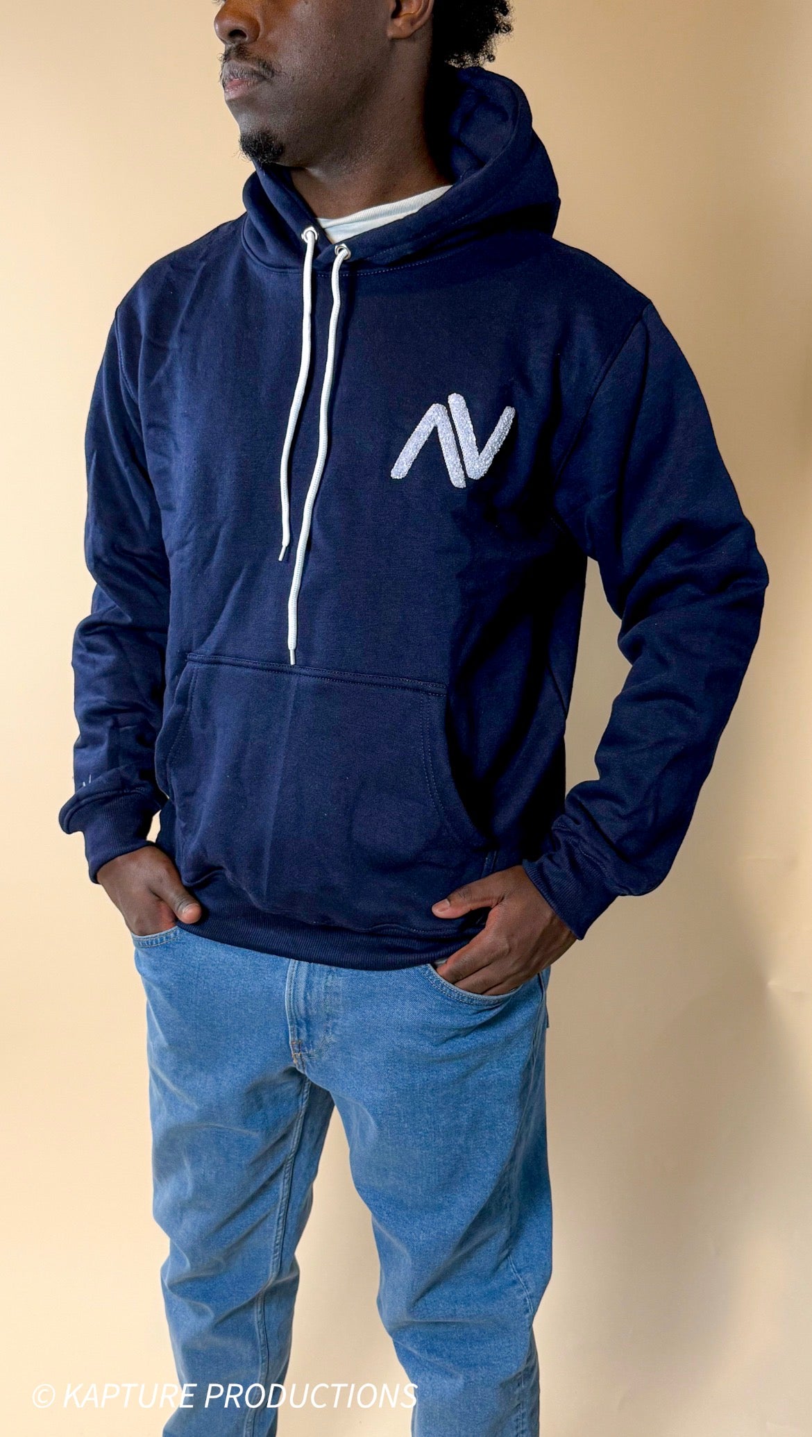 Fleece Patch Work Hoodie