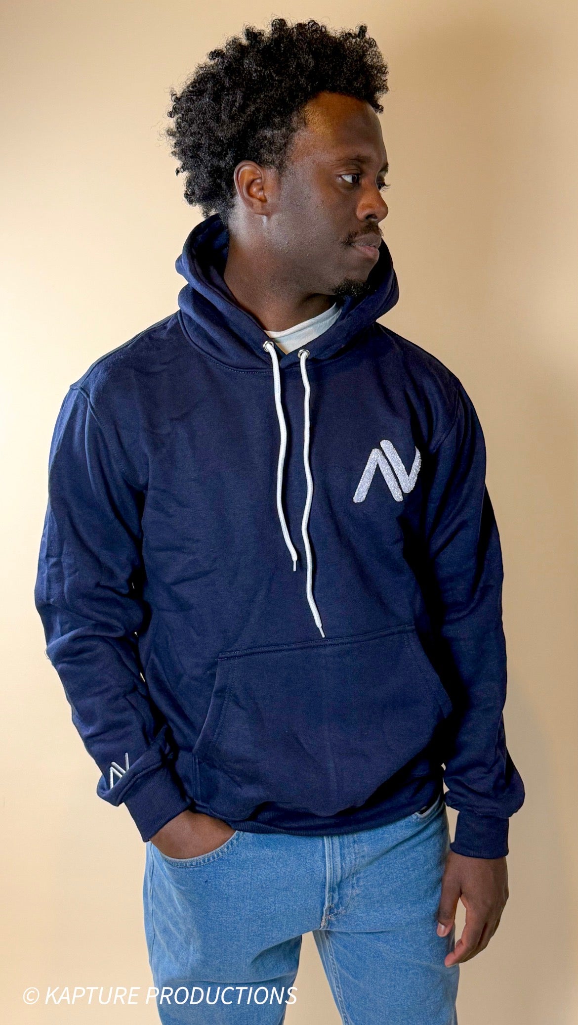 Fleece Patch Work Hoodie