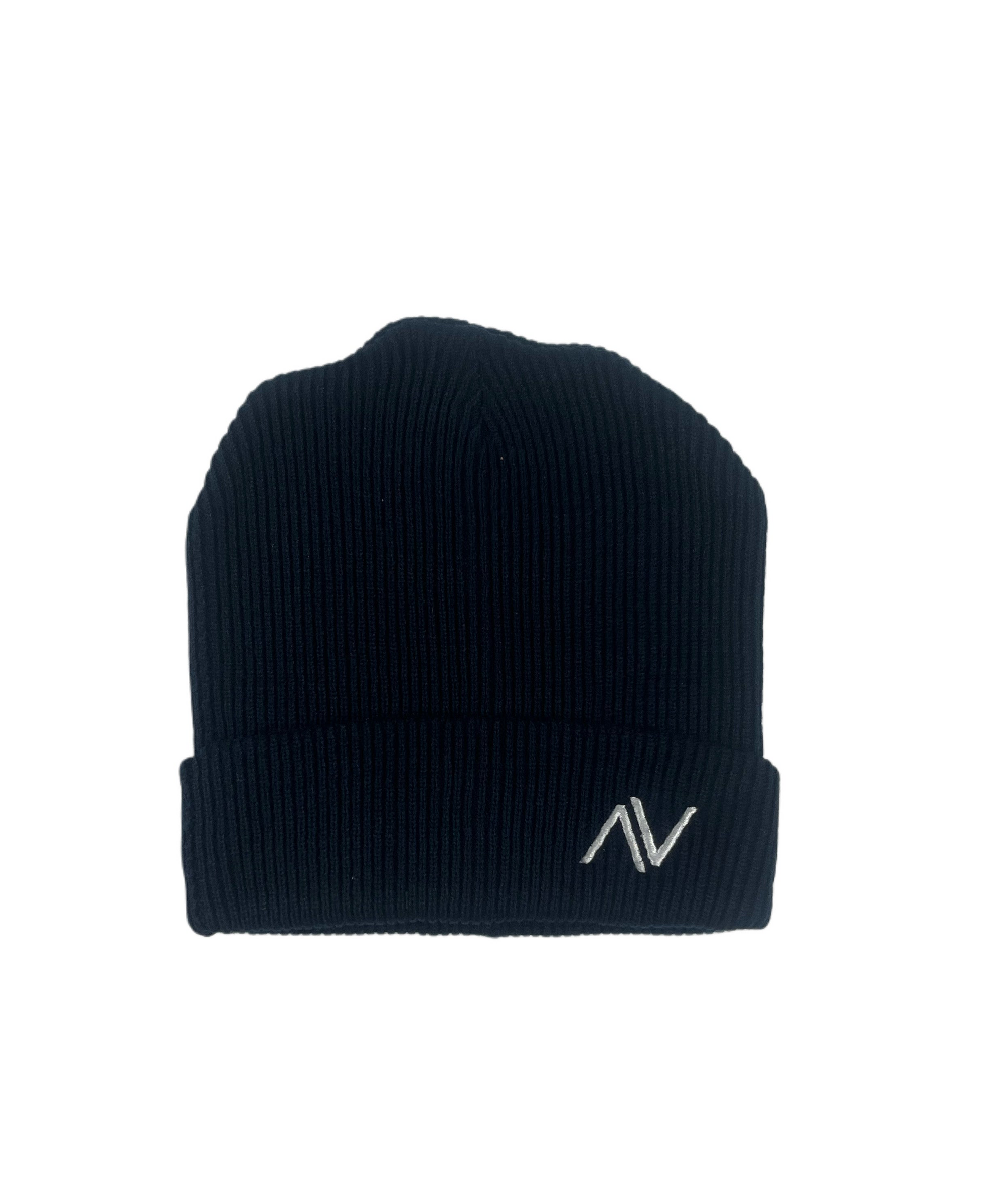 Logo Rib-knit beanie