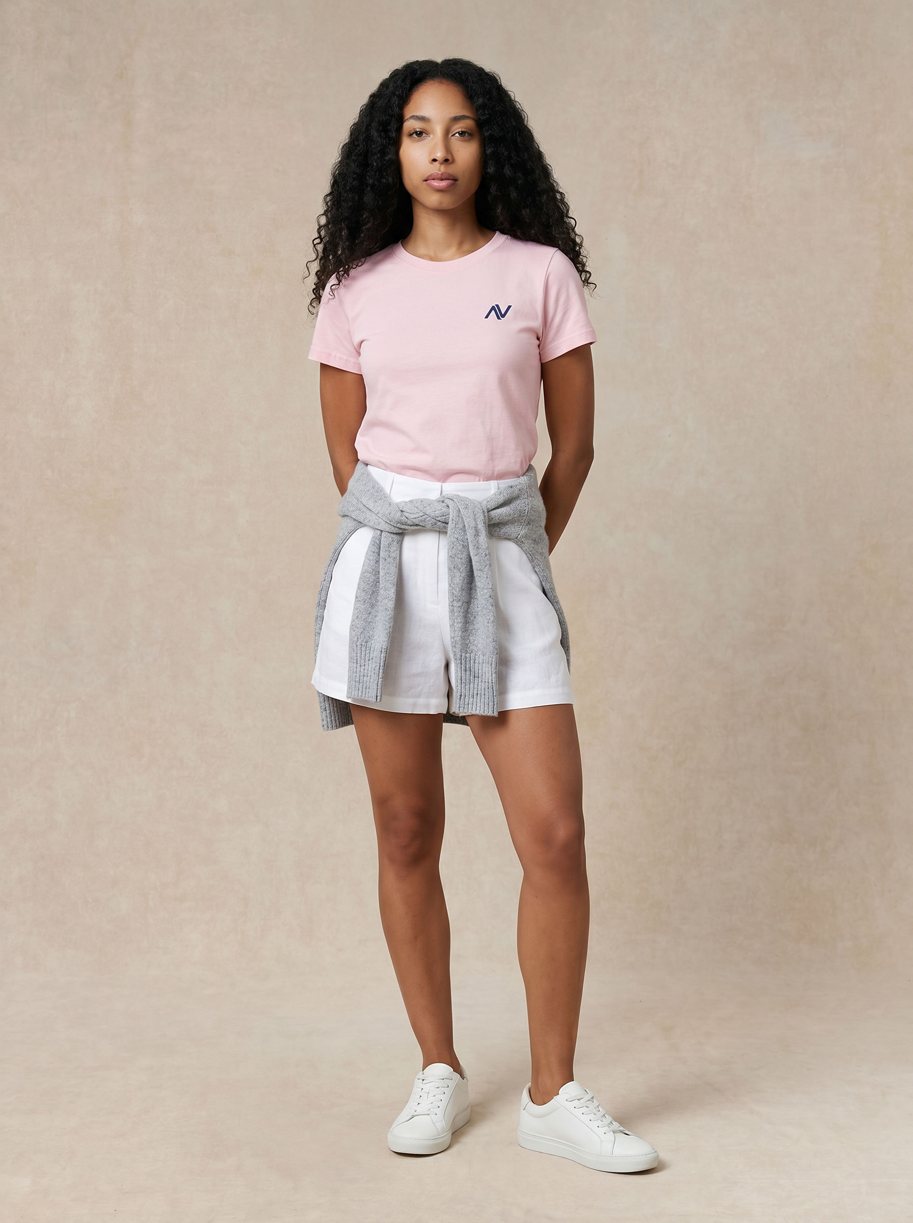 Embroidered Cotton Jersey Tee
