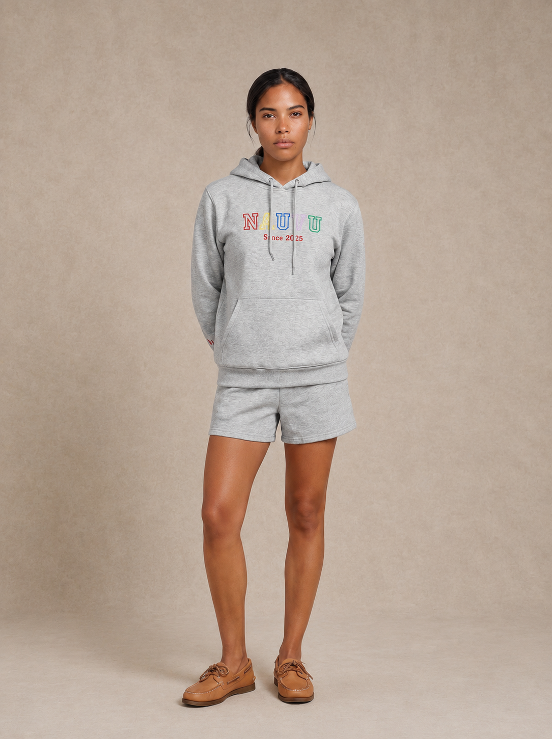 Nauvu Crest Fleece Hoodie