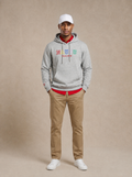 Nauvu Crest Fleece Hoodie