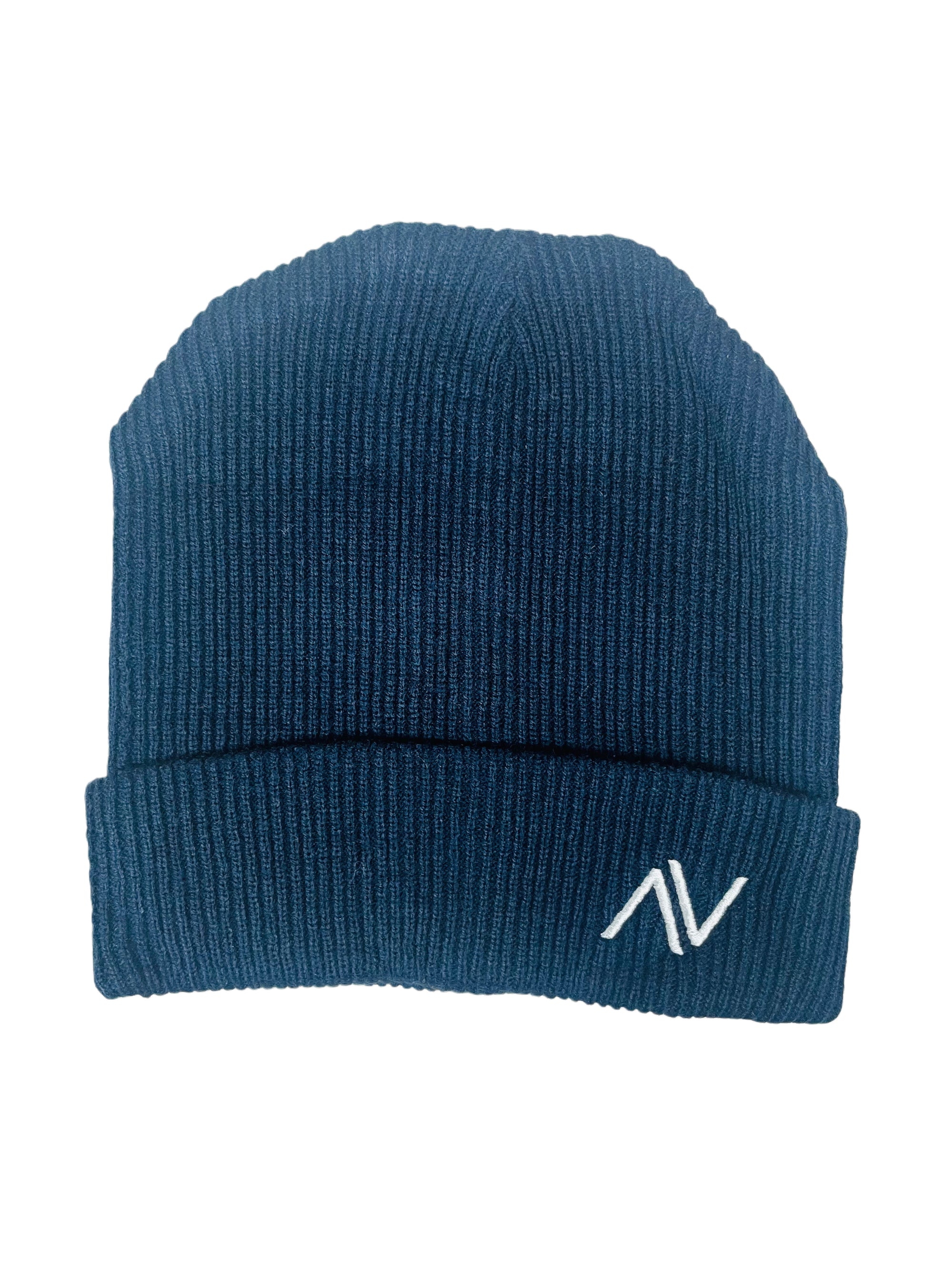 Logo Rib-knit beanie