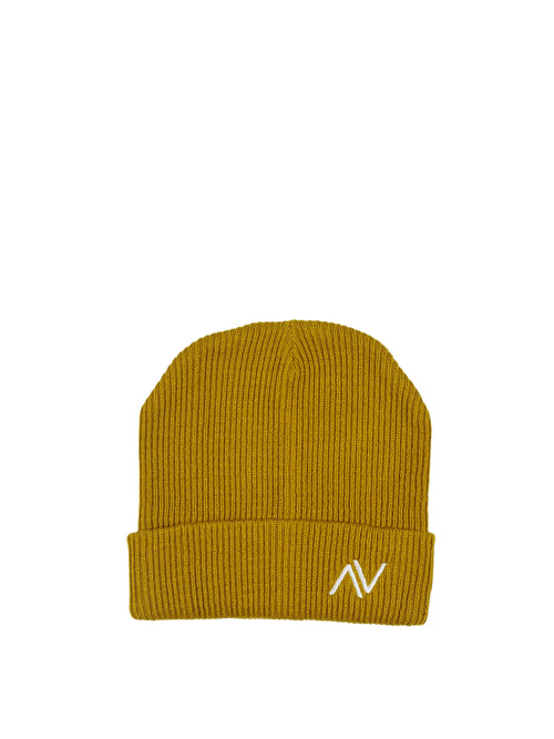 Logo Rib-knit beanie